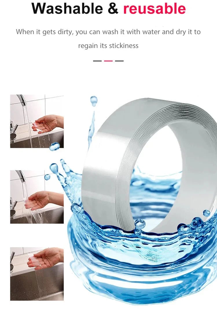 š„6,649 Sold In Last 24 Hoursš„Nano Double Sided Adhesive Tape
