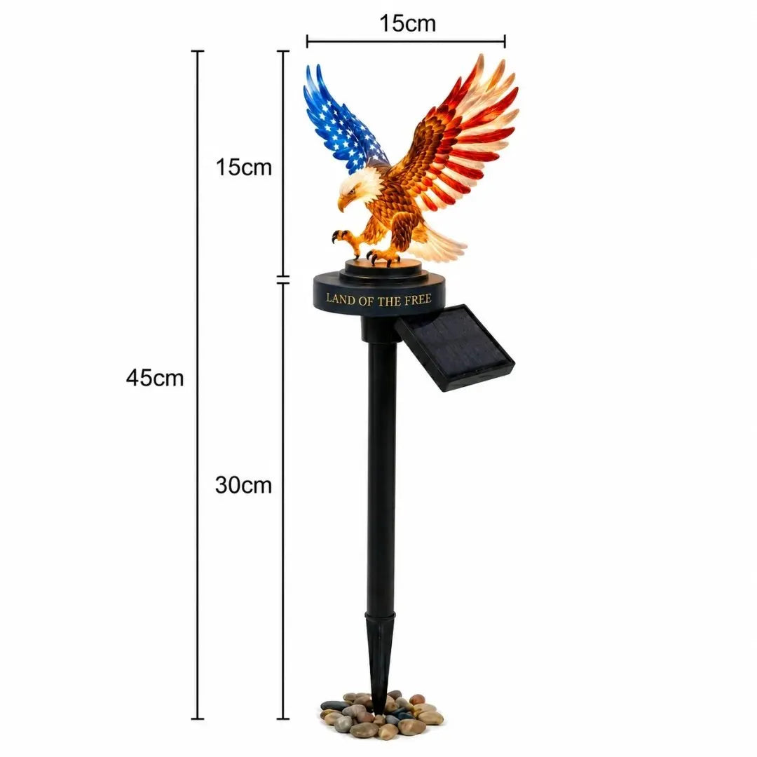 š„Last Day 49% OFF-Solar Eagle Garden Light ā A Glowing Tribute to American Freedom-Buy 2 Free shipping