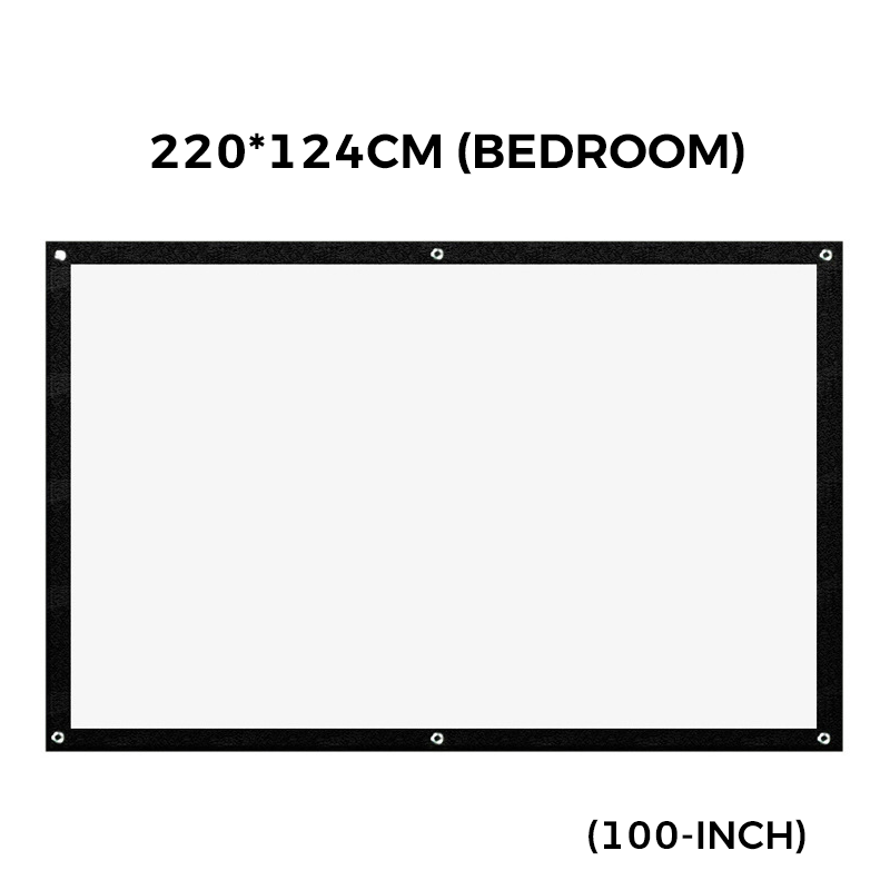 πΊ 50% OFF NOW! β¨ High Definition Projection Screen - 120-inch Diagonal with Matte White Surface for Crystal Clear Home Cinema Experience π¬π