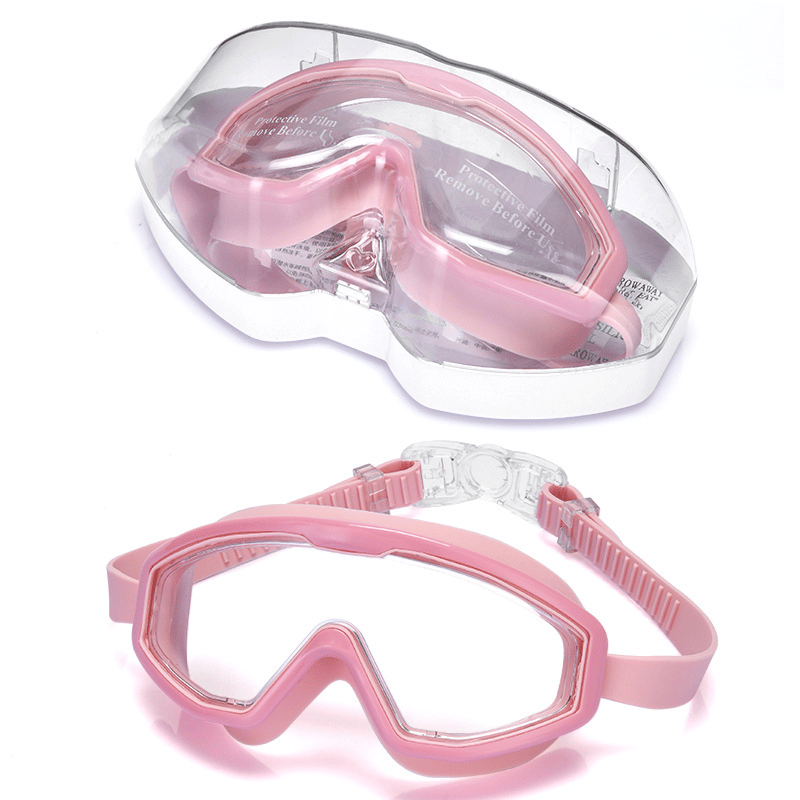 🏊♂️Last Day Buy 1 Get 1 Free-🔥Kids Swim Goggles for 3-15 UV Protection Anti-Fog High Definition Waterproof Adjustable Goggles