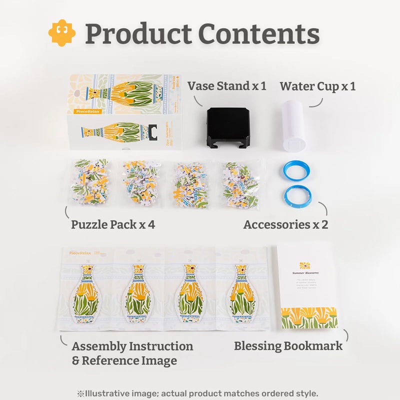 🔥LAST DAY Free Shipping - 💐🧩✨3D Art Puzzle Vase