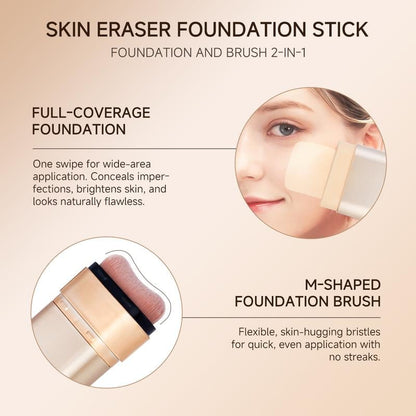 ✨ Buy 1 Get 1 FREE — Luminous Dual-Ended Concealer & Foundation Stick 💖