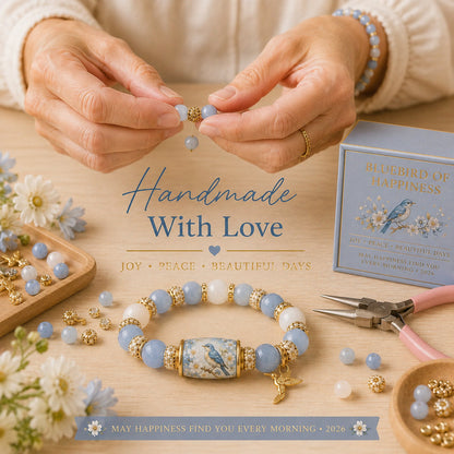 🌿 Love, Peace & Spring Blessings 💖 | 2026 Limited Edition Handmade Bracelet