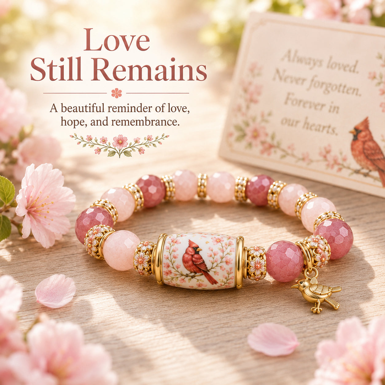 🌿 Love, Peace & Spring Blessings 💖 | 2026 Limited Edition Handmade Bracelet