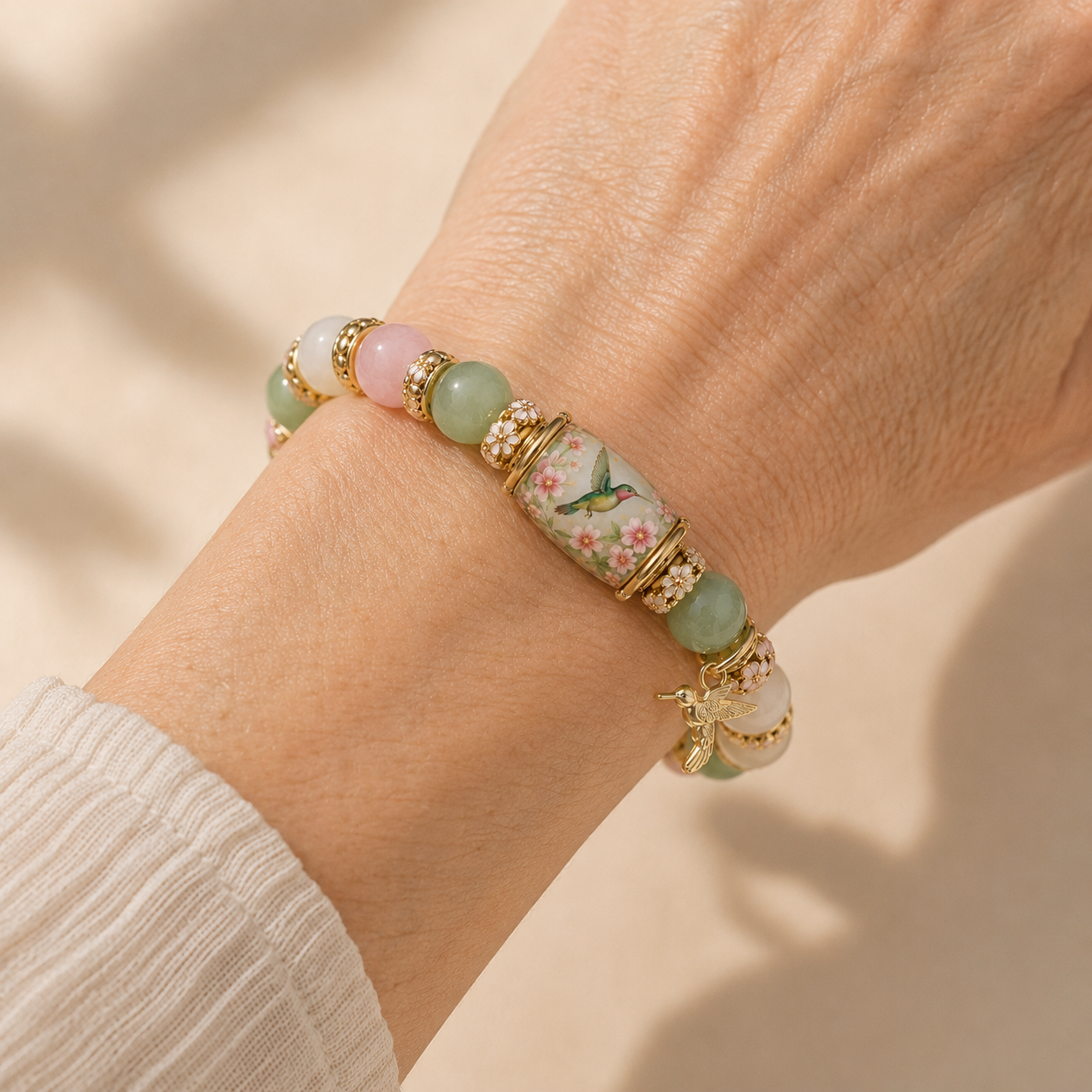 💖 Love, Peace & Spring Blessings 💖 | 2026 Limited Edition Handmade Bracelet