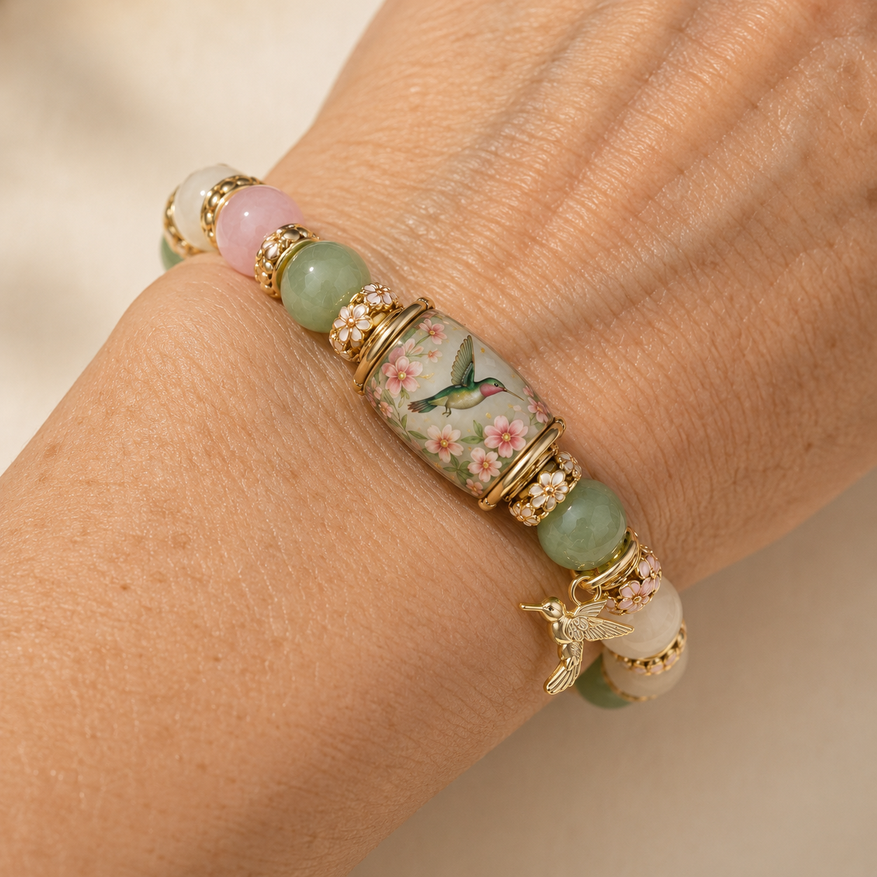 🌿 Love, Peace & Spring Blessings 💖 | 2026 Limited Edition Handmade Bracelet