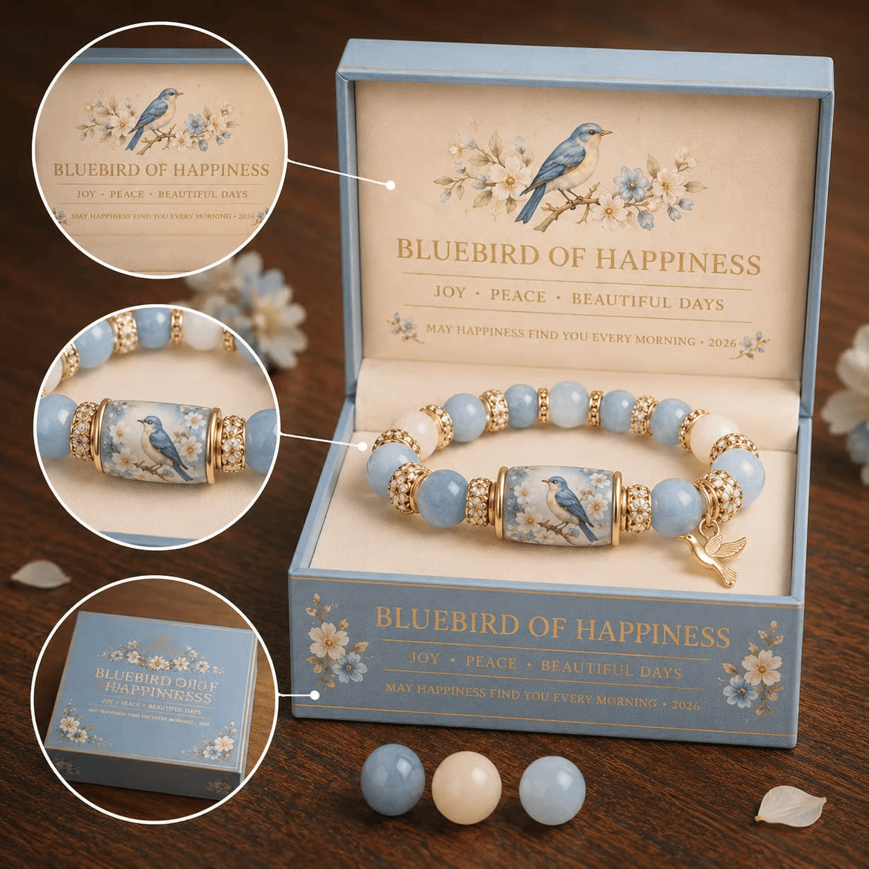 💖 Love, Peace & Spring Blessings 💖 | 2026 Limited Edition Handmade Bracelet