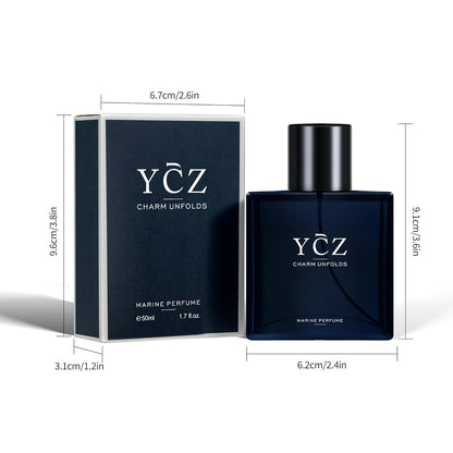 🌊Midnight Marine Eau De Parfum - Unisex Ocean Freshness | Premium Aromatic Woody Scent for Him & Her | Capturing the Coastal Breeze in Every Spray