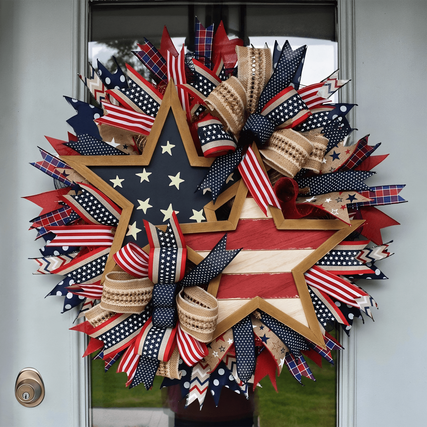 🔥 Flash Sale-60% Off 🗽This Wreath Wasn’t Made to Decorate — It Was Made to Remember