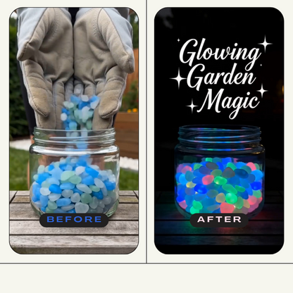 💥LAST DAY SALE 50%OFF💥Colorful Glow-in-the-Dark Garden Stones