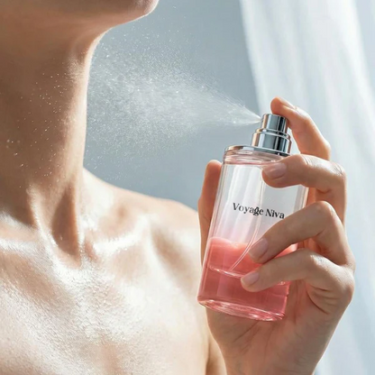 ⏰LAST DAY 50% OFF -Voyage Niva |  Rosey Fruity Floral | Extrait De Parfum 50ml/100ml | Long Lasting Luxury Fragrance | Daily women's perfume rose vibrant for women