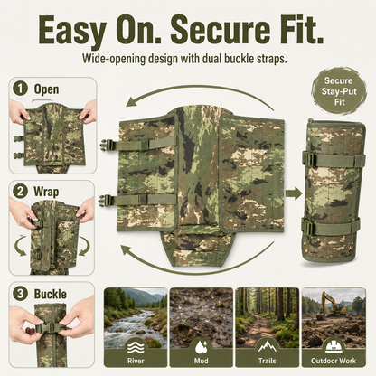 🎁ONLY TODAY FREE SHIPPING🎁Outdoor hunting leg protection,🐍 Snake Guard Leg Gaiters – Heavy-Duty Outdoor Protection