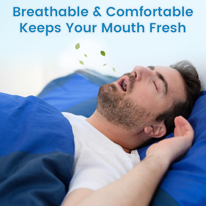 🌙 SILENT NIGHTS, STRONG TEETH! 🦷 Anti-Snoring Guard 🔵✨
