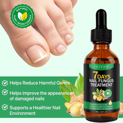 7 Day Nail Treatment Serum🍃Natural ingredients & Fast results