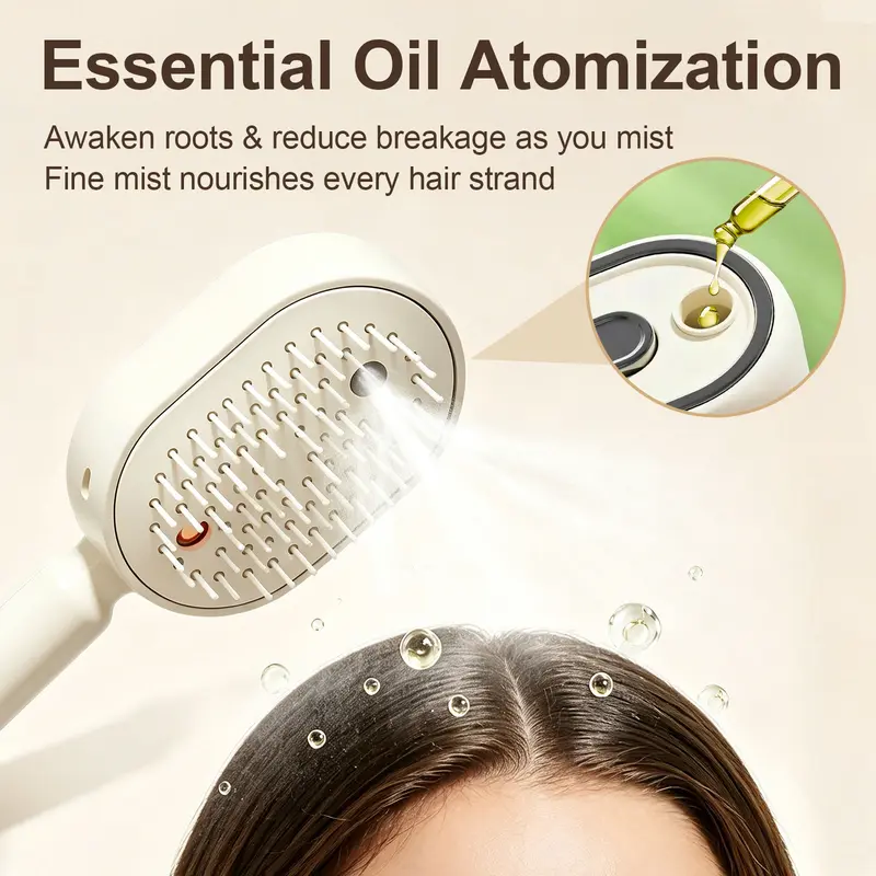 🔥Last Day 50% OFF🔥-Electric Spray Air Cushion Massage Comb