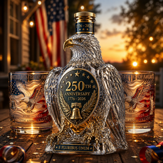 🦅🦅Hawk Whiskey Bottle&Cup -250th Anniversary Commemorative Bottle&Cup