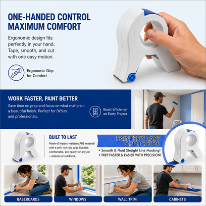 ⏱️High-efficiency Painter Masking Tape Applicator 🎨