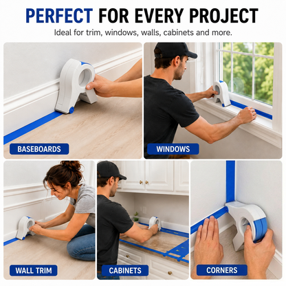 ⏱️High-efficiency Painter Masking Tape Applicator 🎨