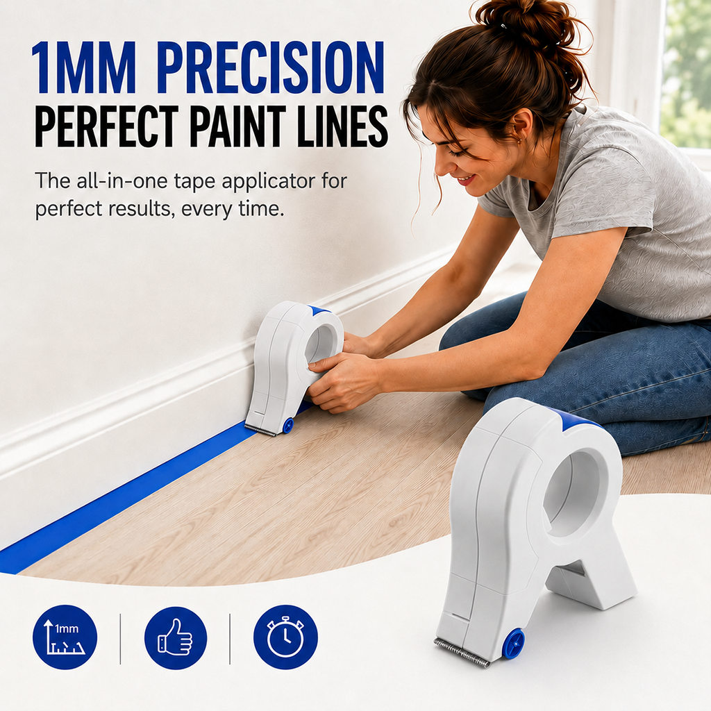 ⏱️High-efficiency Painter Masking Tape Applicator 🎨