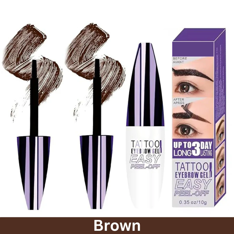 💜 Peel-Off Brow Gel | Buy 1 Get 1 FREE – BOGO Today Only