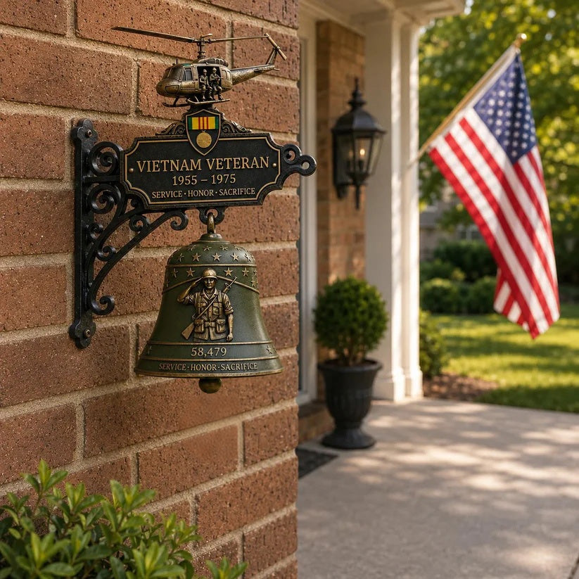 🔔 Last Day Promo: 50% OFF - Veteran Tribute Wall Bell