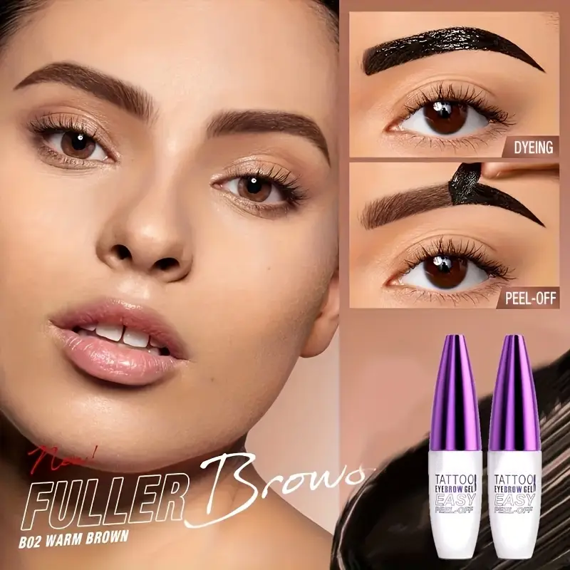 💜 Peel-Off Brow Gel | Buy 1 Get 1 FREE – BOGO Today Only