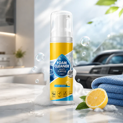 ‼️Hot Sale In 2026🔥4-in-1 Multi-Enzyme Foam Cleaner – Deep Clean Car, Kitchen, Bathroom & Sofa