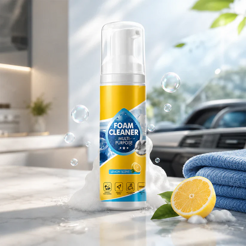 ‼️Hot Sale In 2026🔥4-in-1 Multi-Enzyme Foam Cleaner – Deep Clean Car, Kitchen, Bathroom & Sofa