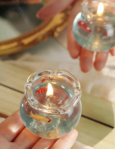 💫Mini Bubble Fish Tank Candle 🐠 –Buy One Get One Free 50% OFF Today
