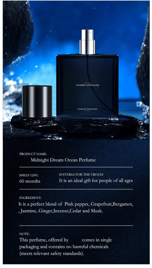 🌊Midnight Marine Eau De Parfum - Unisex Ocean Freshness