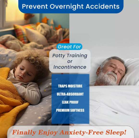 💧🛡️Reusable Heavy Absorbency Bed Pads | Waterproof Leakproof Underpad for Kids, Adults & Pets