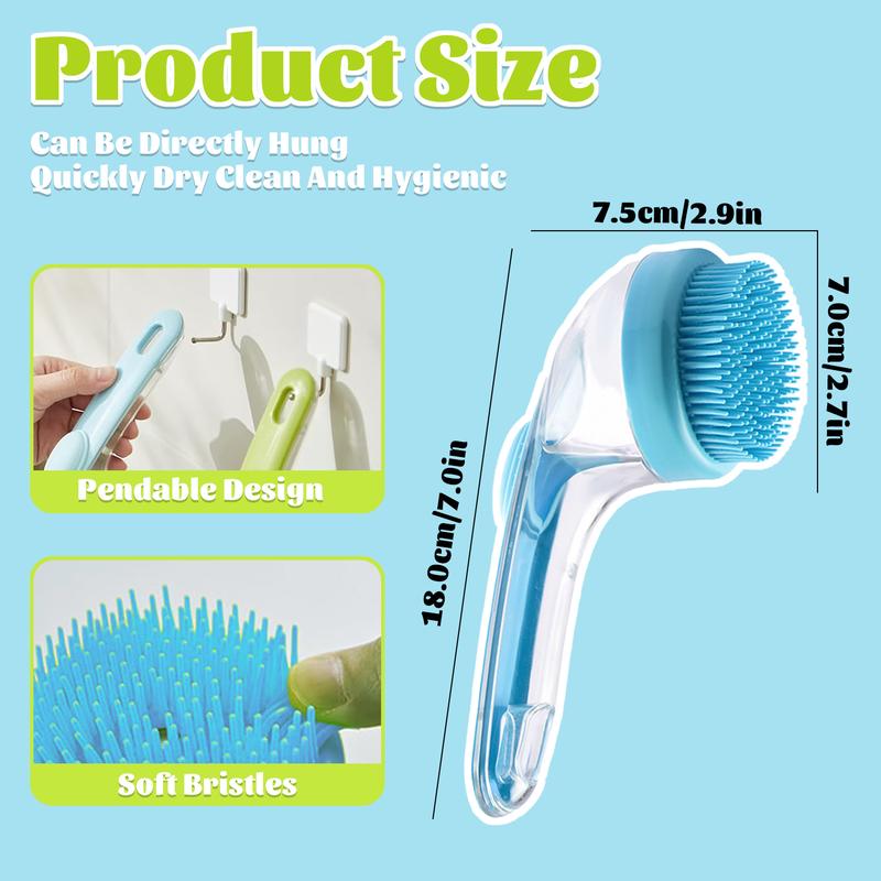 🔥Limited Time 50% Off&Free Shipping✨Pet Bath Brush 2 in 1 Dog Bath Brush