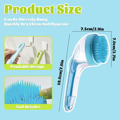 🔥Limited Time 50% Off&Free Shipping✨Pet Bath Brush 2 in 1 Dog Bath Brush