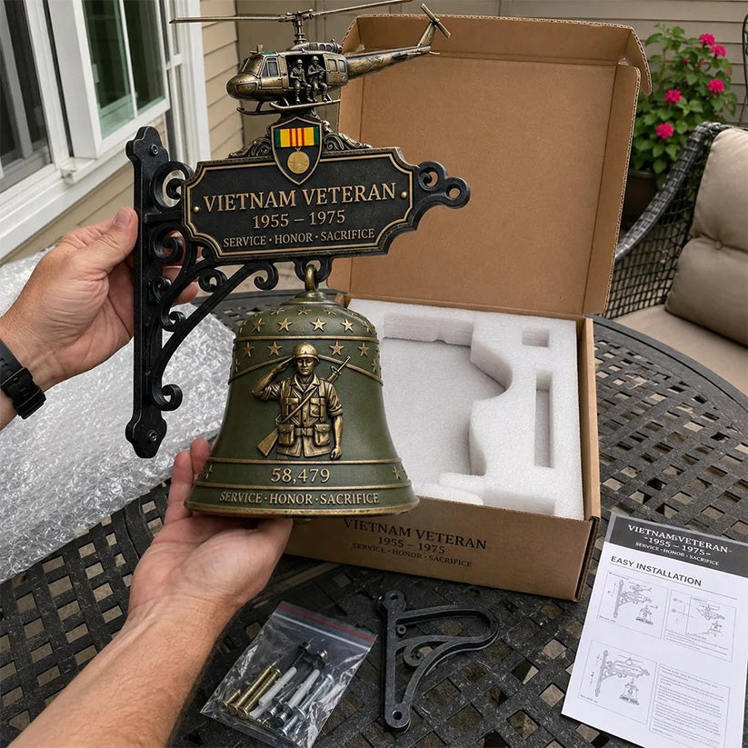 🔔 Last Day Promo: 50% OFF - Veteran Tribute Wall Bell