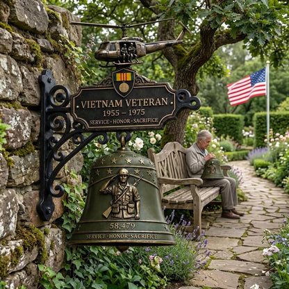 🔔 Last Day Promo: 50% OFF - Veteran Tribute Wall Bell
