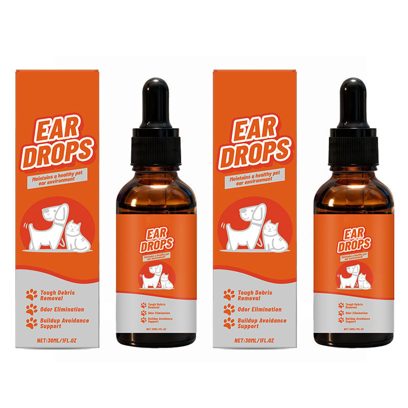 👂Natural Dog & Cat Ear Drop for Itching & Wax Build-Up🐱🐕