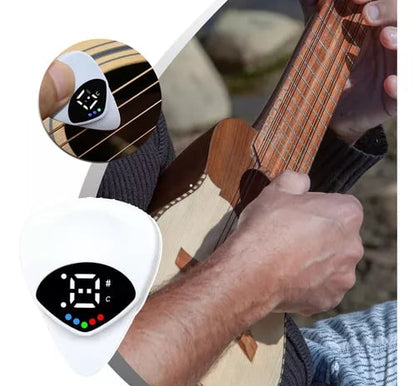 ✨2-in-1 Guitar Picks-Acoustic Guitar Tuner
