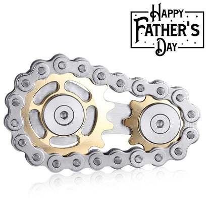 Sprockets Bicycle Chain Fidget Spinner Toys