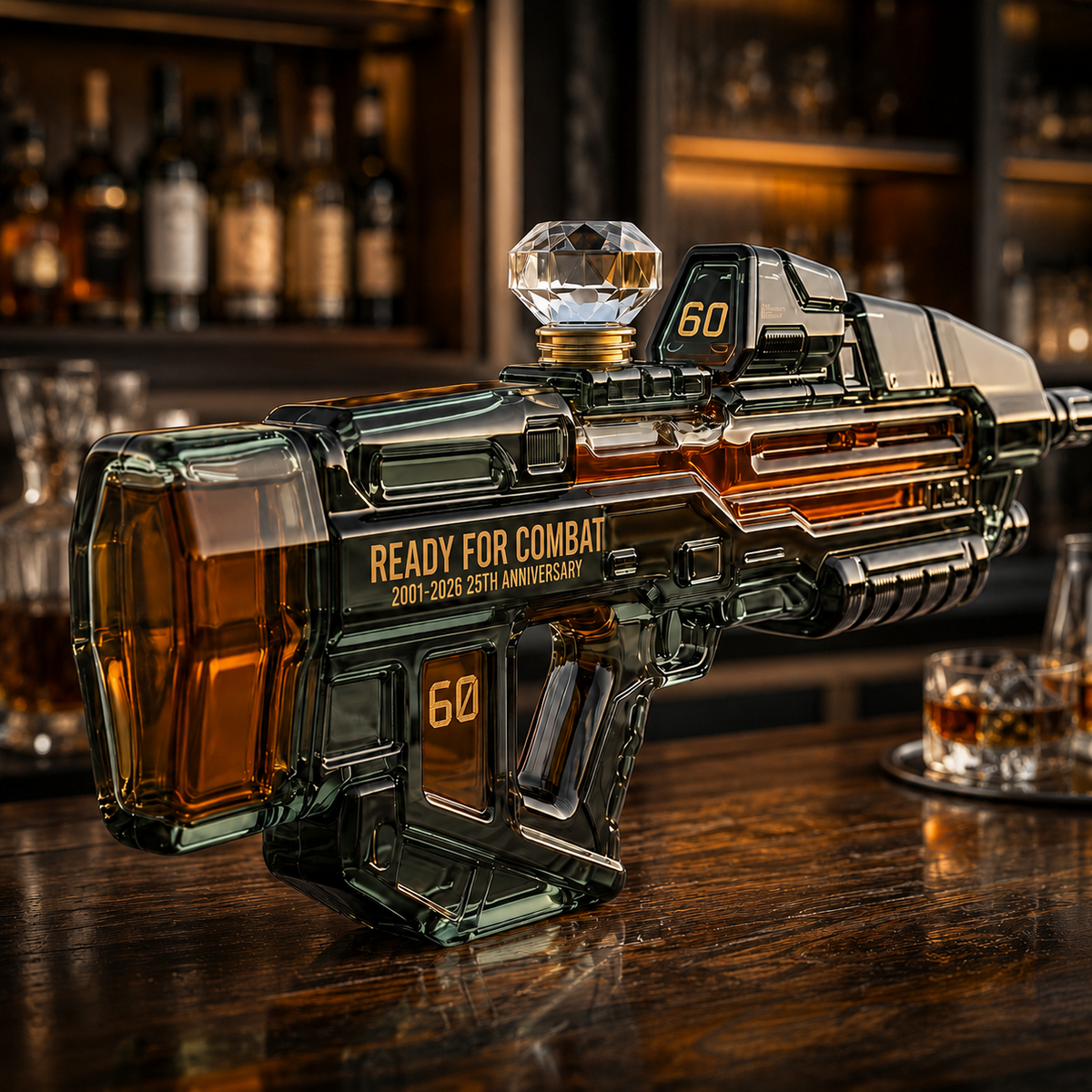 25th Anniversary Limited Whisky Bottle 2001–2026 – Sci-Fi Collector Edition