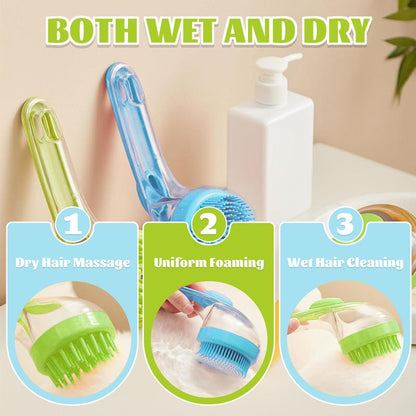 🔥Limited Time 50% Off&Free Shipping✨Pet Bath Brush 2 in 1 Dog Bath Brush