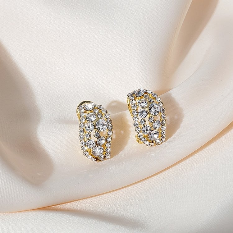 🎁Mother's Day Gift |Lab-Created Diamonds Hoop Earrings🎁