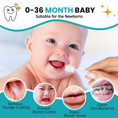 👦🍼Gentle & Effective Baby Tongue Cleaner Newborn Toothbrush