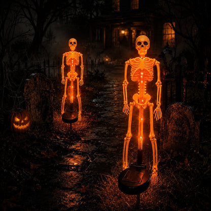 💀 Early Halloween Sale — Solar Skeleton Yard Stake