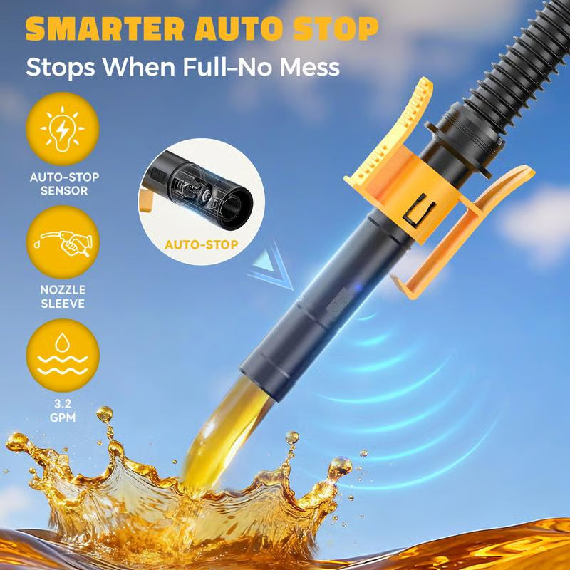 ✨#1 Best Seller🛡️Automobile Fuel Transfer Pump🚗⛽Fast & Easy Fuel Transfer