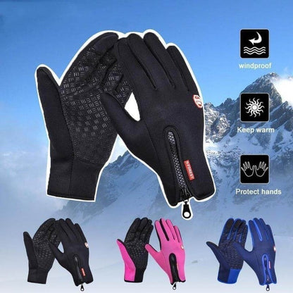 🏆 Ultimate Waterproof & Windproof Thermal Non-Slip Gloves