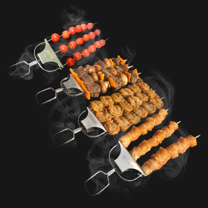 🔥49% OFF NOW - 3 Way Grill Skewers - GrillSavant