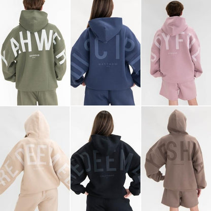 💕Hot sale 💖✝ Essential Hoodie | Oversized Christian Heavyweight Faith Sweatshirt
