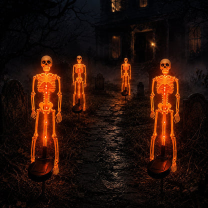 💀 Early Halloween Sale — Solar Skeleton Yard Stake