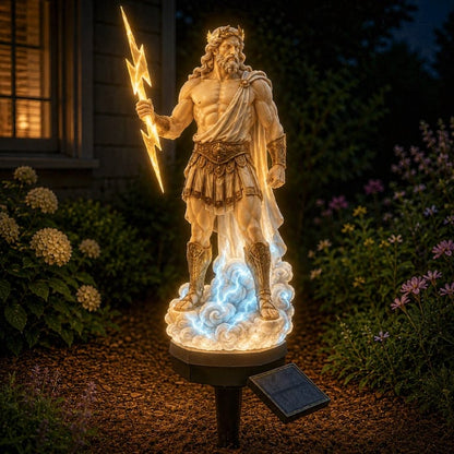 🔥Summer Sale 40% OFF🔱Solar Poseidon Mythic Garden Light