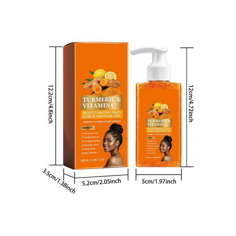 ⏳Limited-time 50% off⏰-Turmeric Vitamin C Scrub Body Wash